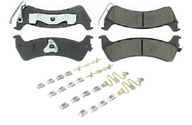 CENTRIC BRAKE PARTS 104.06660 - Posi-Quiet Semi-Metallic Brake Pads with Hardwar image