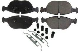 CENTRIC BRAKE PARTS 104.06820 - Posi-Quiet Semi-Metallic Brake Pads with Hardwar image