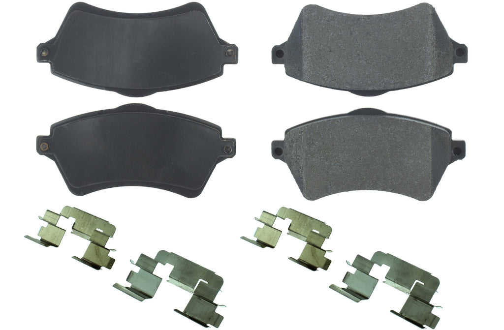 CENTRIC BRAKE PARTS 104.09260 - Posi-Quiet Semi-Metallic Brake Pads with Hardwar image