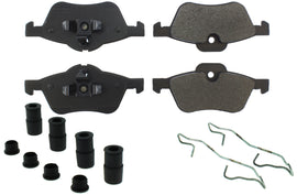CENTRIC BRAKE PARTS 104.09390 - Posi-Quiet Semi-Metallic Brake Pads with Hardwar image