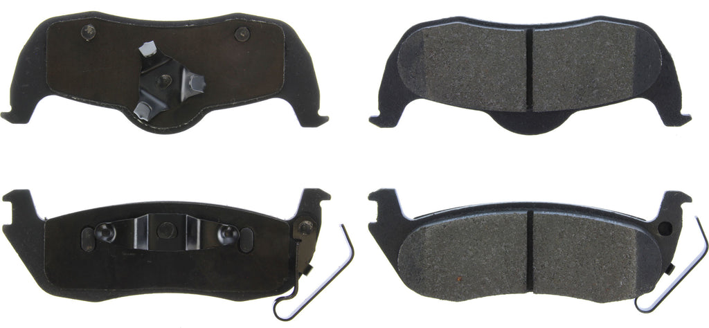 CENTRIC BRAKE PARTS 104.10870 - Posi-Quiet Semi-Metallic Brake Pads with Hardwar image