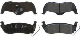 CENTRIC BRAKE PARTS 104.10870 - Posi-Quiet Semi-Metallic Brake Pads with Hardwar image