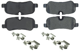 CENTRIC BRAKE PARTS 104.10990 - Posi-Quiet Semi-Metallic Brake Pads with Hardwar image