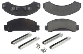 CENTRIC BRAKE PARTS 105.03870 - Posi-Quiet Ceramic Brake Pads with Shims and Har image