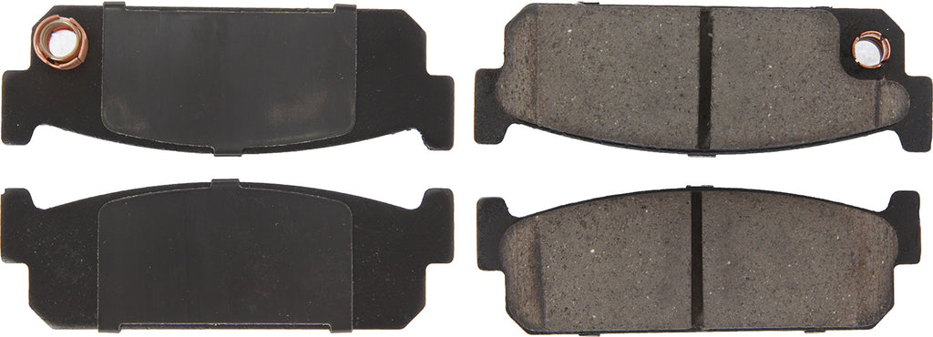 CENTRIC BRAKE PARTS 105.04810 - Posi-Quiet Ceramic Brake Pads with Shims and Har image