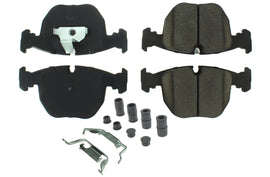CENTRIC BRAKE PARTS 105.06810 - Posi-Quiet Ceramic Brake Pads with Shims and Har image