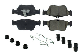 CENTRIC BRAKE PARTS 105.07100 - Posi-Quiet Ceramic Brake Pads with Shims and Har image