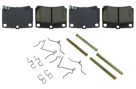 CENTRIC BRAKE PARTS 105.07330 - Posi-Quiet Ceramic Brake Pads with Shims and Har image
