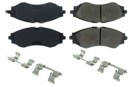 CENTRIC BRAKE PARTS 105.07970 - Posi-Quiet Ceramic Brake Pads with Shims and Har image
