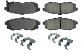 CENTRIC BRAKE PARTS 105.10730 - Posi-Quiet Ceramic Brake Pads with Shims and Har image