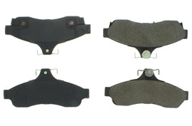 CENTRIC BRAKE PARTS 106.06280 - Posi-Quiet Extended Wear Brake Pads with Shims a image