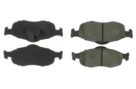 CENTRIC BRAKE PARTS 106.06480 - Posi-Quiet Extended Wear Brake Pads with Shims a image