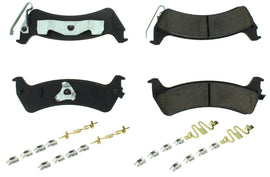 CENTRIC BRAKE PARTS 106.06660 - Posi-Quiet Extended Wear Brake Pads with Shims a image