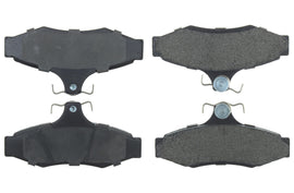 CENTRIC BRAKE PARTS 106.06990 - Posi-Quiet Extended Wear Brake Pads with Shims a image