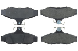 CENTRIC BRAKE PARTS 106.07240 - Posi-Quiet Extended Wear Brake Pads with Shims image