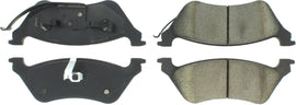 CENTRIC BRAKE PARTS 106.08580 - Posi-Quiet Extended Wear Brake Pads with Shims image