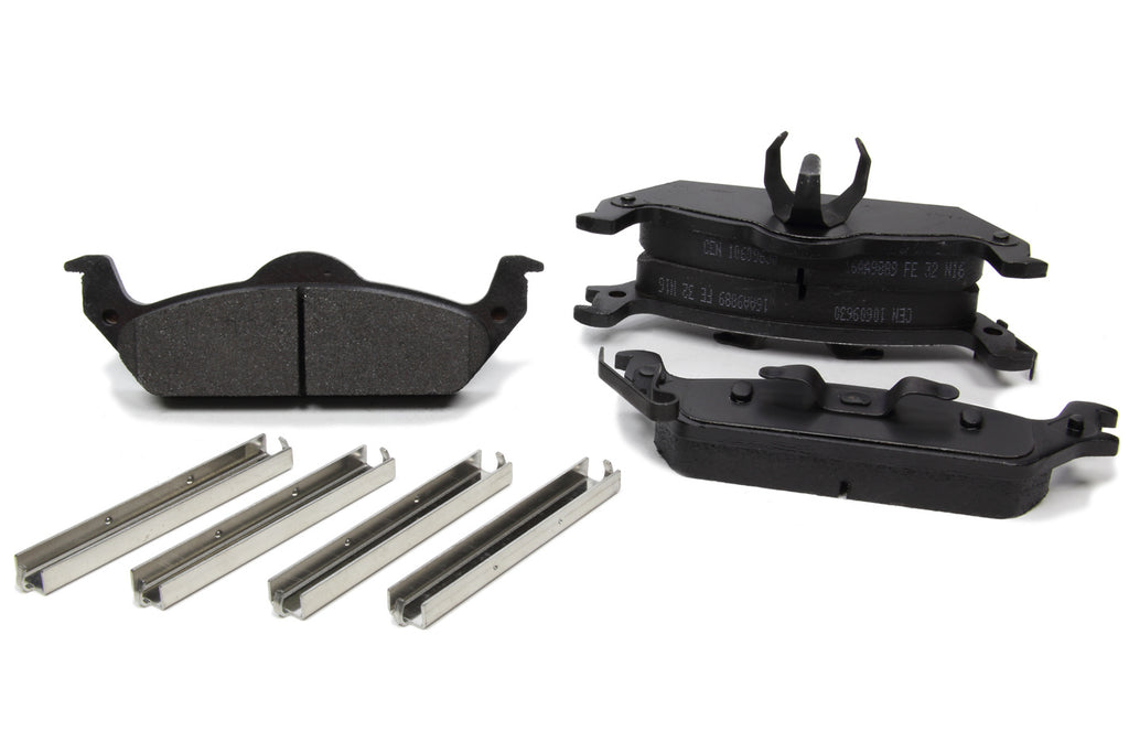 CENTRIC BRAKE PARTS 106.09630 - Posi-Quiet Extended Wear Brake Pads with Shims a image