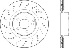 Load image into Gallery viewer, CENTRIC BRAKE PARTS 128.35120 - Premium OE Design Drille d Brake Rotor image