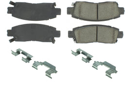 CENTRIC BRAKE PARTS 300.08830 - Premium Semi-Metallic Br ake Pads with Shims and image
