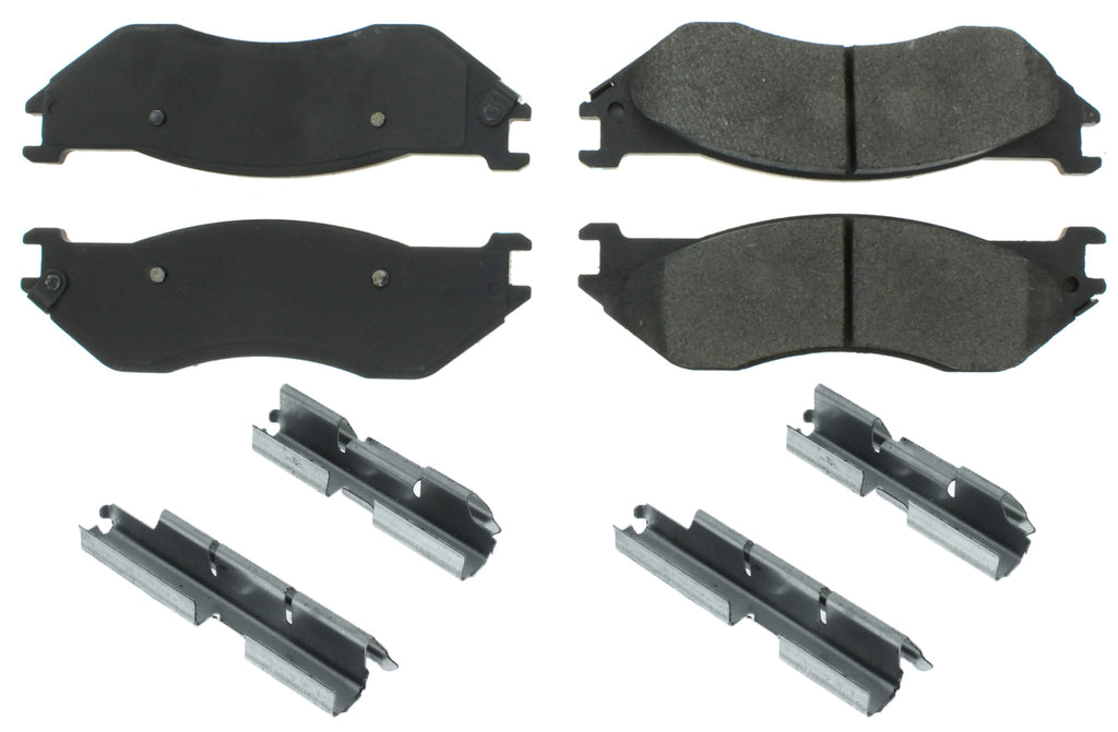 CENTRIC BRAKE PARTS 300.08970 - Premium Semi-Metallic Br ake Pads with Shims and image
