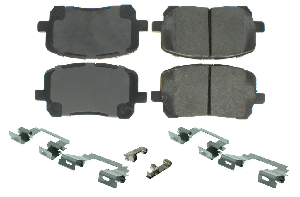 CENTRIC BRAKE PARTS 300.09230 - Premium Semi-Metallic Br ake Pads with Shims and image