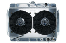 Load image into Gallery viewer, COLD CASE RADIATORS CHE541AK - 64-65 Chevelle Radiator &amp; Dual 12in Fan Kit AT image