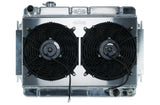 66-67 Chevelle Radiator & Dual 12in Fan Kit AT