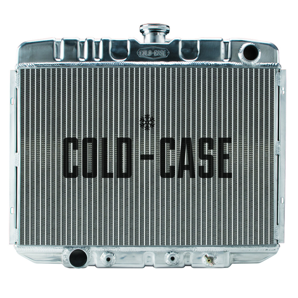 COLD CASE RADIATORS FOM588A - 67-70 Mustang BB 24in Ra diator AT image