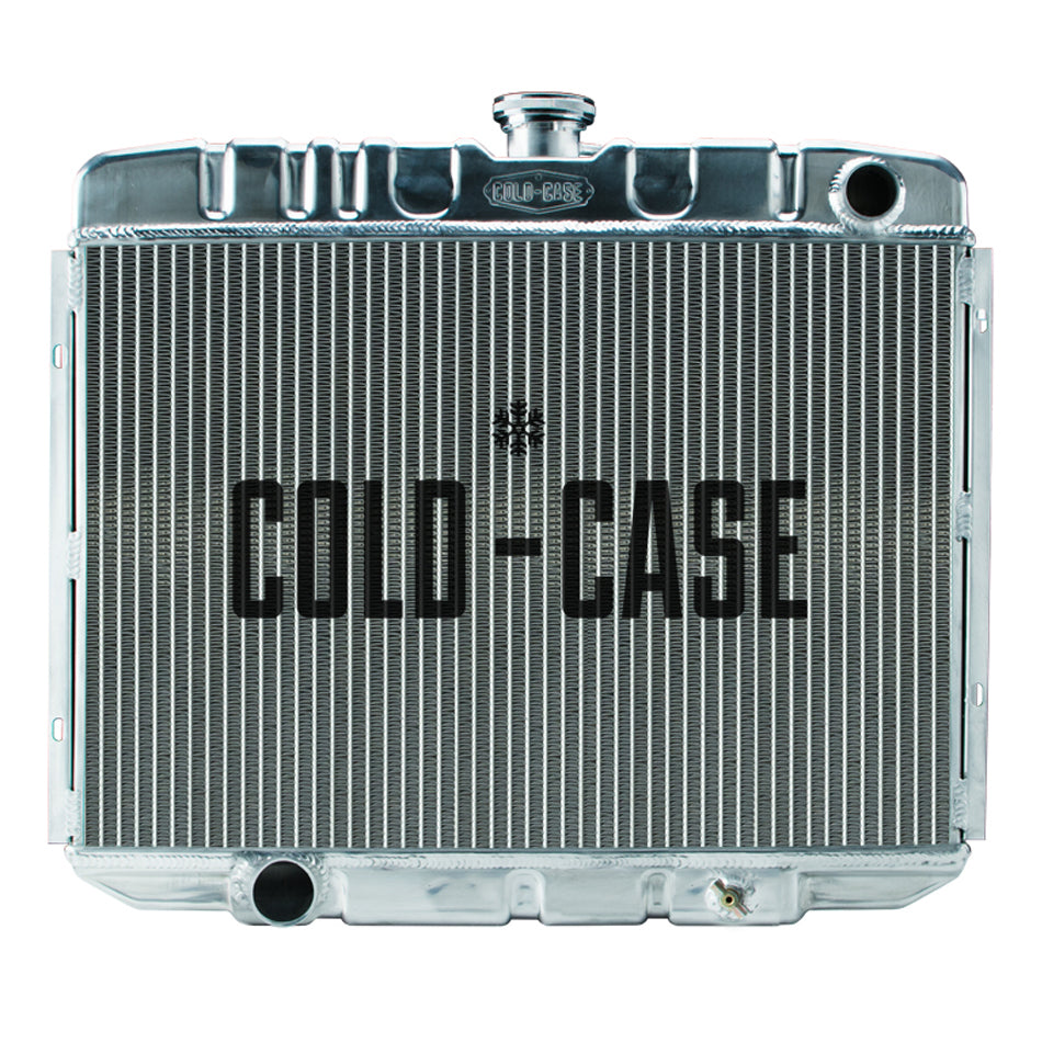 COLD CASE RADIATORS FOM588 - 67-70 Mustang BB 24in Ra diator MT image