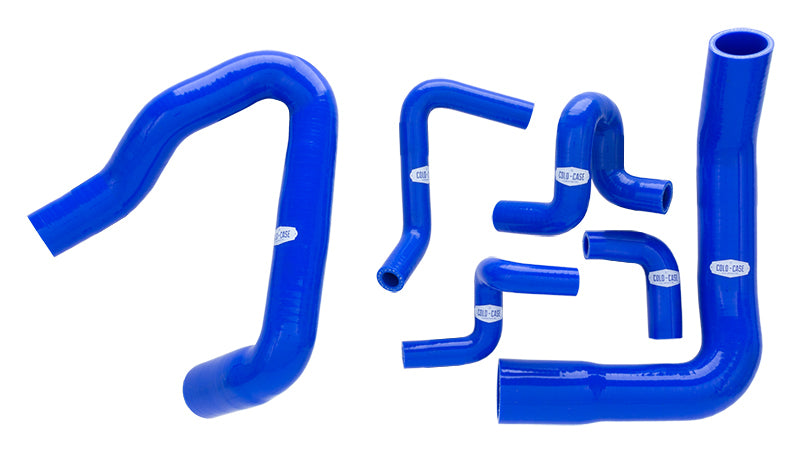 COLD CASE RADIATORS HFOR05B - 86-93 Mustang GT Hose Kit Blue image