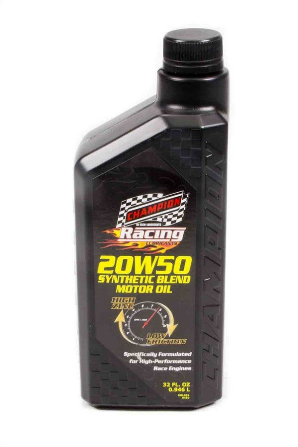 CHAMPION BRAND 4111H - 20w50 Synthetic Racing Oil 1Qt image