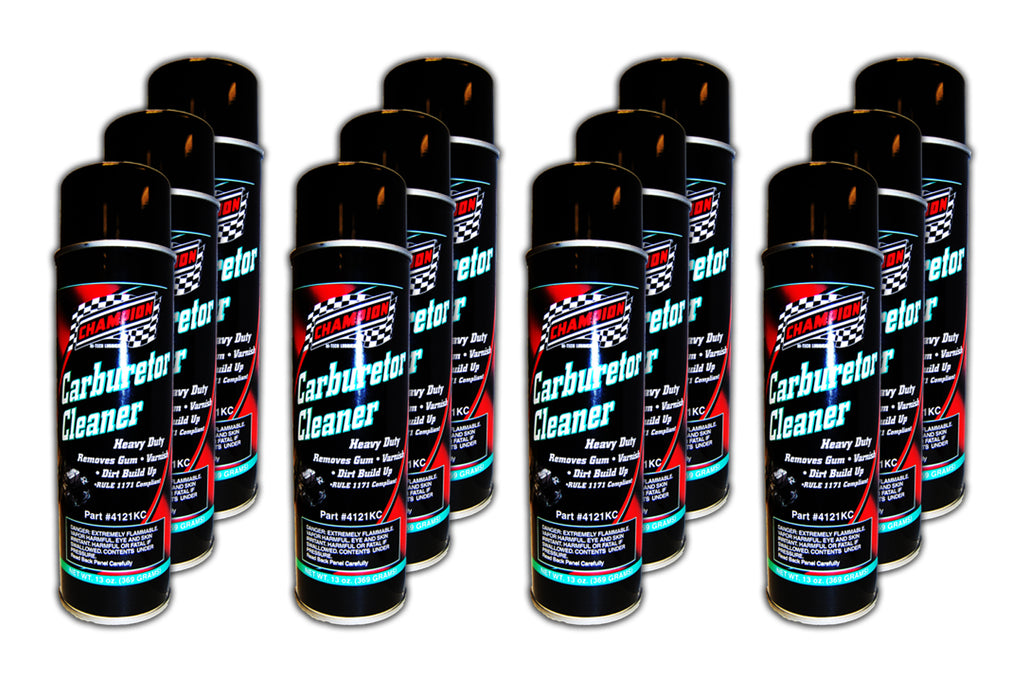 CHAMPION BRAND 4121KC-12 - Carburetor Cleaner 12x13 oz. image