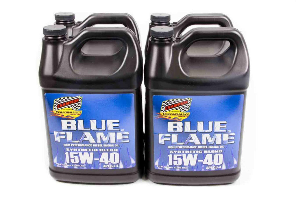 CHAMPION BRAND 4358N-4 - 15w40 Syn-Blend Diesel Oil 4x1 Gallon image