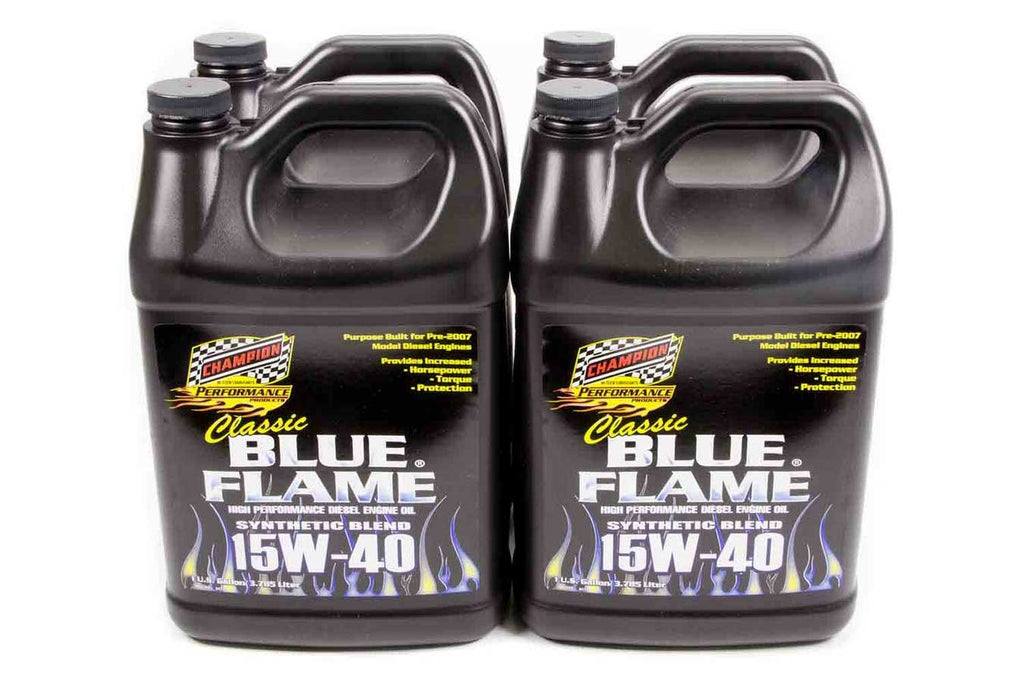 CHAMPION BRAND 4359N-4 - 15w40 Synthetic Diesel Oil 4x1 Gallon image