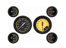 Load image into Gallery viewer, CLASSIC INSTRUMENTS AX01YBLF - Auto Cross 6 Gauge Set Yellow image