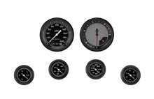 Load image into Gallery viewer, CLASSIC INSTRUMENTS AX101GBLF - Autocross Grey 6 Gauge Set 2-1/8 Full Sweep image