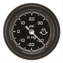 Load image into Gallery viewer, CLASSIC INSTRUMENTS AX141GBLF - Autocross Grey Boost/Vac 2-1/8 Full Sweep image