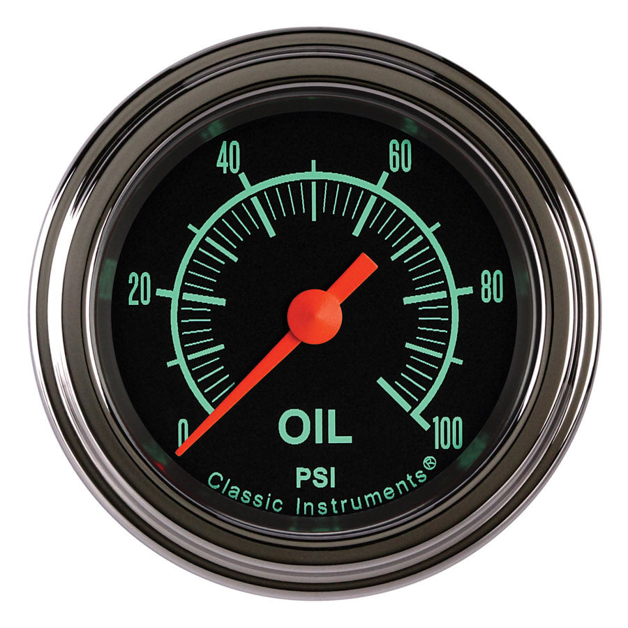 CLASSIC INSTRUMENTS GS181SLF - G/Stock Oil Pressure 2-1/8 Full Sweep image