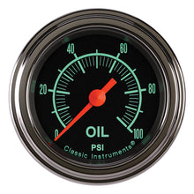 Load image into Gallery viewer, CLASSIC INSTRUMENTS GS181SLF - G/Stock Oil Pressure 2-1/8 Full Sweep image