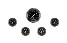 Load image into Gallery viewer, CLASSIC INSTRUMENTS HR100SLF - Hot Rod 5 Gauge Set 2-1/8 Full Sweep image