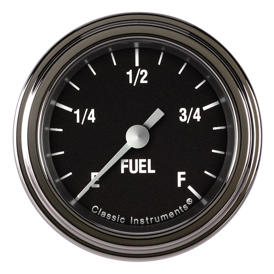CLASSIC INSTRUMENTS HR109SLF - Hot Rod Fuel Gauge 2-1/8 Full Sweep image