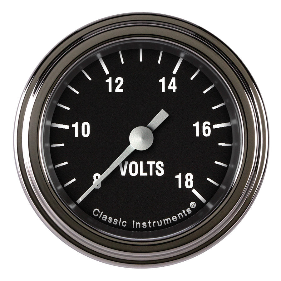 CLASSIC INSTRUMENTS HR130SLF - Hot Rod Volt Gauge 2-1/8 Full Sweep image
