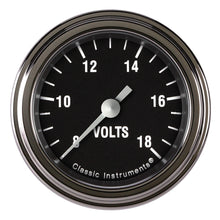 Load image into Gallery viewer, CLASSIC INSTRUMENTS HR130SLF - Hot Rod Volt Gauge 2-1/8 Full Sweep image