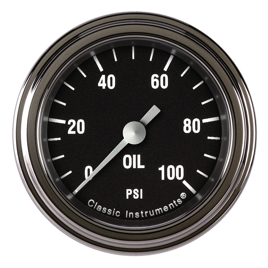 CLASSIC INSTRUMENTS HR181SLF - Hot Rod Oil Pressure 2-1/8 Full Sweep image