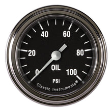 Load image into Gallery viewer, CLASSIC INSTRUMENTS HR181SLF - Hot Rod Oil Pressure 2-1/8 Full Sweep image
