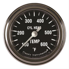 Load image into Gallery viewer, CLASSIC INSTRUMENTS HR197SLF - Hot Rod Cylinder Head Temp 2-1/8 Full Sweep image