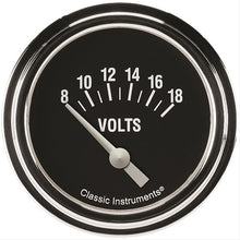 Load image into Gallery viewer, CLASSIC INSTRUMENTS HR230SLF - Hot Rod Volt Gauge 2-5/8 Short Sweep image