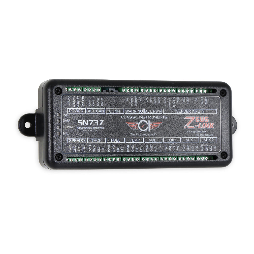 CLASSIC INSTRUMENTS SN73Z-GM - Zeus Link GM OBDII ECU  image