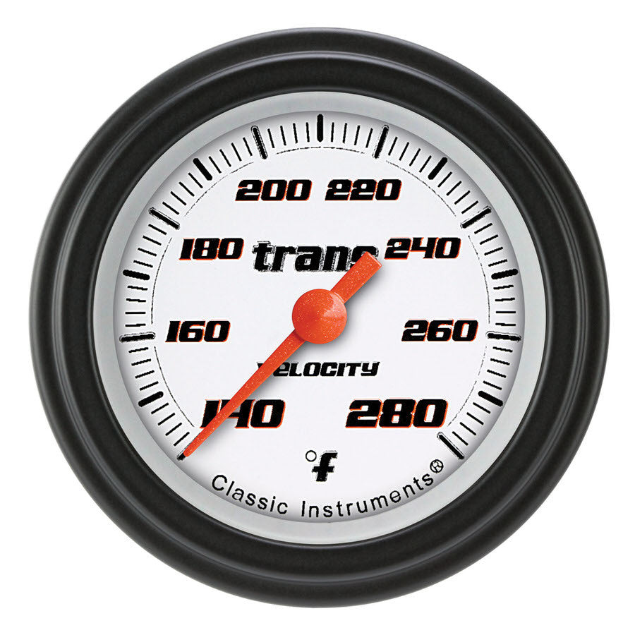 CLASSIC INSTRUMENTS VS127WBLF - Velocity White Transmiss ion Temp 2-1/8 Full Swee image