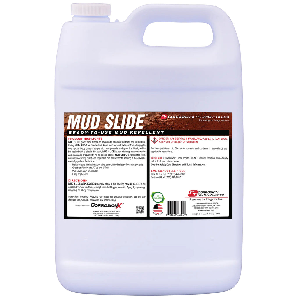 CORROSION TECHNOLOGIES 36004-X4 - Mud Slide 1 Gallon Jug Case of 4 image